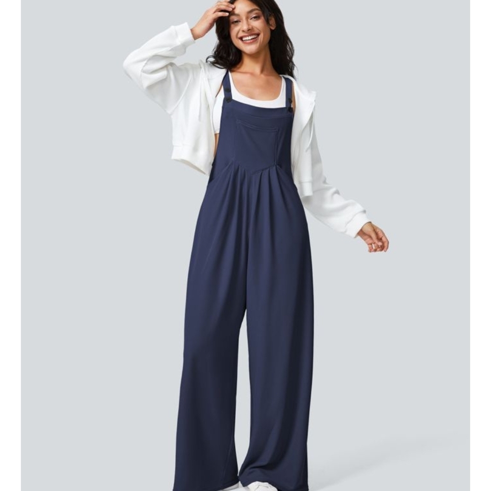 HALARA Navy Blue Jumpsuit